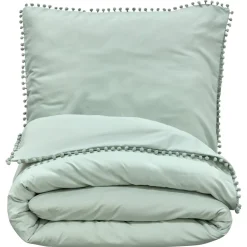 Kwantum Dekbedovertrek Daisy Groen - 200x220 Cm