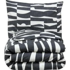 Kwantum Dekbedovertrek Flanel Ozzie Zwart Wit 140x220 Cm