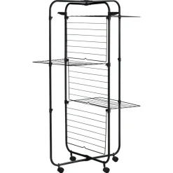 Kwantum Droogtoren 3 Laags Zwart