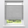 Kwantum Fenstr Dubbel Plissé Jana Grijs Lichtdoorlatend