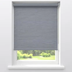 Kwantum Fenstr Rolgordijn Jara Grijs Lichtdoorlatend