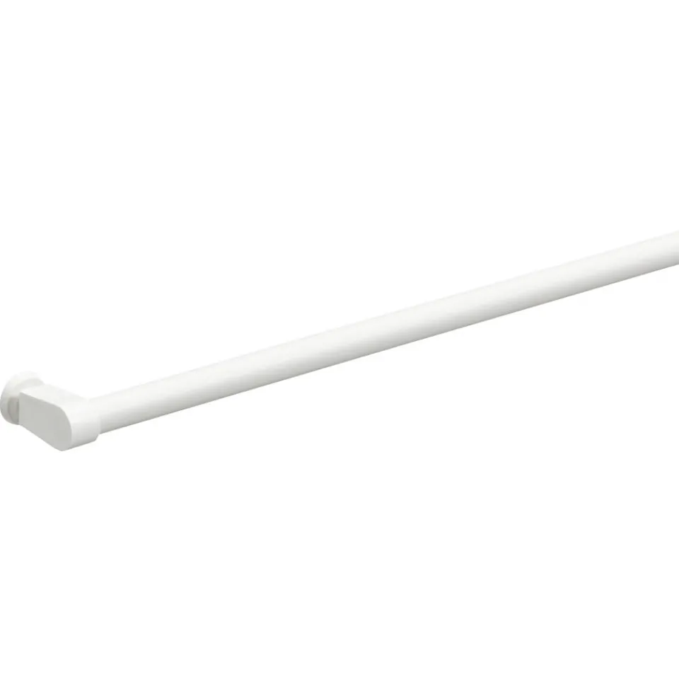 Kwantum Gordijnroede 100 Cm Wit Kunststof - Ø13mm