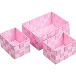 Kwantum Opbergmanden Ligo - 3 Stuks