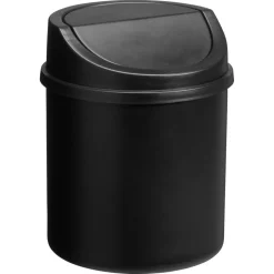 Kwantum Prullenbak 1 Liter Zwart