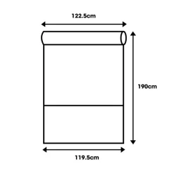 Kwantum Rolgordijn Milou Antraciet 120x190 Cm