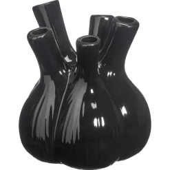 Kwantum Vaas Tulp Zwart 17x20 Cm