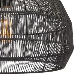 Kwantum Vloerlamp Segin Zwart