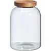 Kwantum Voorraadpot Acacia Transparant ø 13x19 Cm