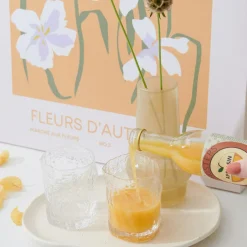 Kwantum Waterglas Retro Transparant